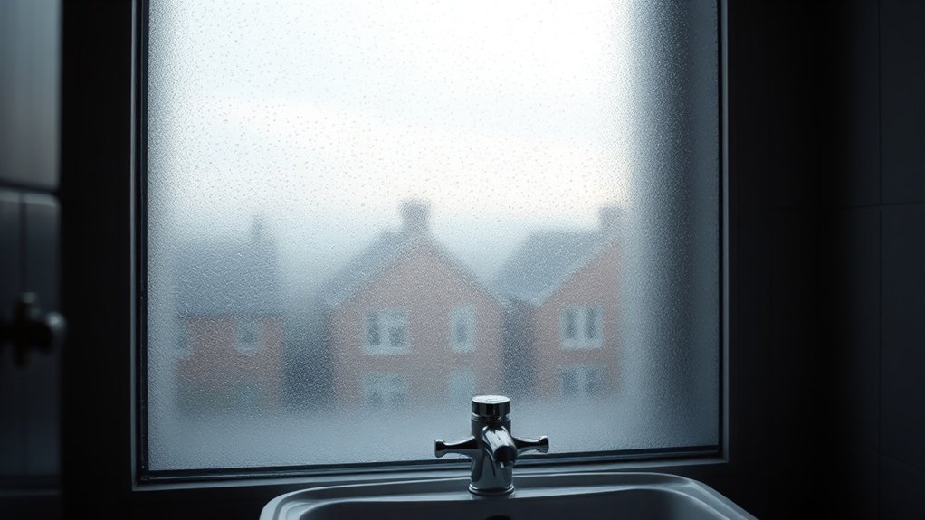 Bathroom Frosted Glass Crystal Palace