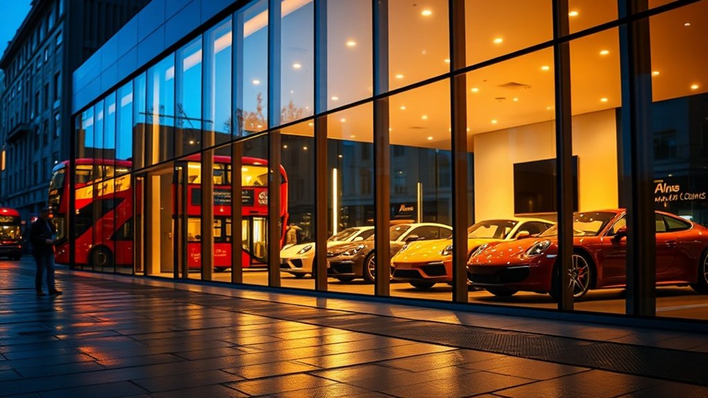 Car Showroom Glazing Crystal Palace