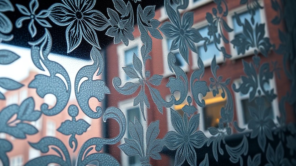 Patterned Decorative Glass Crystal Palace