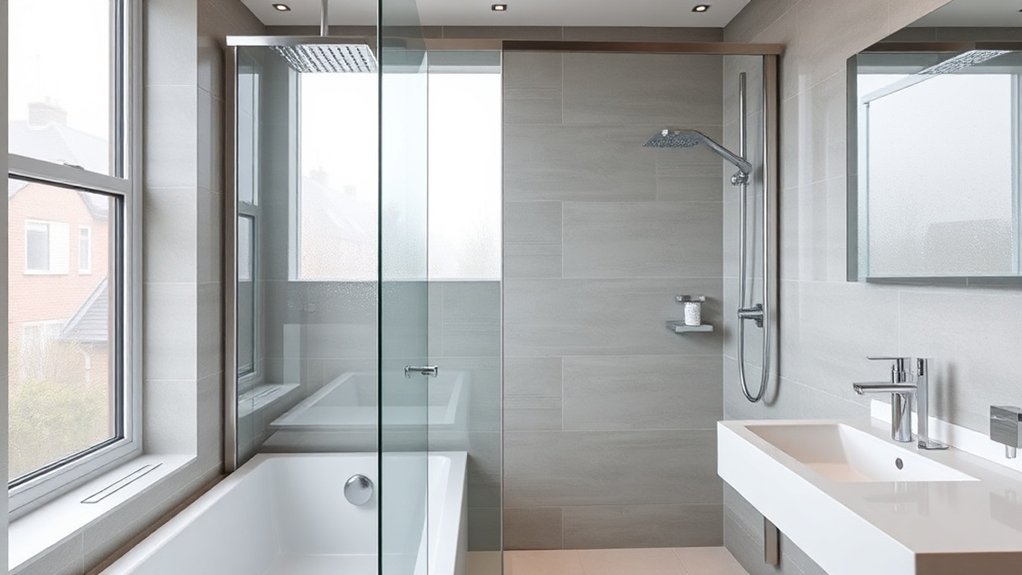 Semi-Frameless Shower Screens Crystal Palace